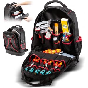 CHECARZHN--NO1-Sac À Dos Basic Back Pack (Taille L / Sac À Outils Sans Contenu / Sac À Dos À Outils Noir) 5990830991 - Neuf