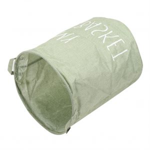 HJLIAN Panier a linge pliable, boite de rangement pour jouets, vetements, articles divers, organisateur pour la maison, vert - Neuf
