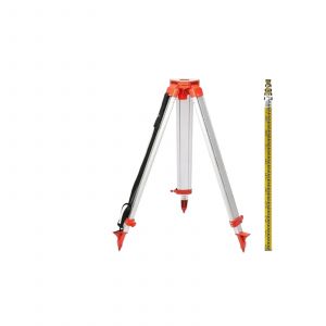 Tr&eacute;pied + r&egrave;gle SIHAO Construction en aluminium Conception t&eacute;lescopique &agrave; cinq sections - Neuf