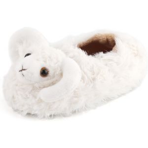 Kalanka-Chausson Enfant Fille Garcon Animaux Peluche Souple Pantoufle Enfants Caoutchouc Antidérapantes - Neuf