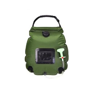 Sac De Douche De Camping Portable Et Chauffant Solaire 20 L - Écologique, Léger, Idéal Pour La Randonnée, La Pêche Et Les Aventures En Plein Air - Neuf