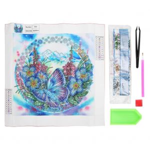 Peinture Au Diamant De Forme Sp&eacute;ciale Papillon Motif Diamant Broderie Croix Artisanat D&eacute;coration De La Maison - Neuf