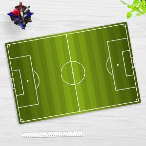Nbgcm-Sous-Main Enfant - "Terrain De Foot" - En Vinyle (Plastique) Résistant De Première Qualité - 60 X 40 Cm - Sous-Main Antidérapant Pour Une Meilleure Protection - Made In Germany - Neuf