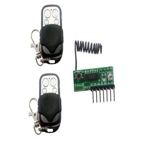 Module de d&eacute;codage de retard sans fil RF 433M avec t&eacute;l&eacute;commande &agrave; code d'apprentissage - Neuf