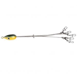 5 Bras Alabama Parapluie Jig Tête De Pêche Plate-Forme De Pêche Appât Leurres Avec Émerillons À Pression (3 #) - Neuf