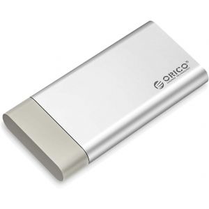 CFRY-Boitier SSD mSATA Adaptateur USB3.0 5 Gbps Aluminium 2 to pour Ordinateur, Prise en Charge de Trim et UASP, Aucun Câble de Données et Câble d'alimentation Requis - MSG Silver - Neuf