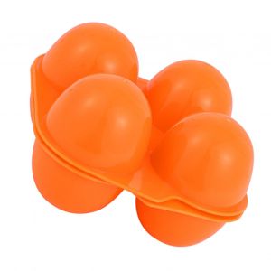 Cartons D'&oelig;Ufs CarréS De 4 UnitéS, Conteneur D'&oelig;Ufs En Plastique RéUtilisable, BoîTe De Rangement Anti-Chute à Domicile Pour Le Camping En Plein Air - Neuf