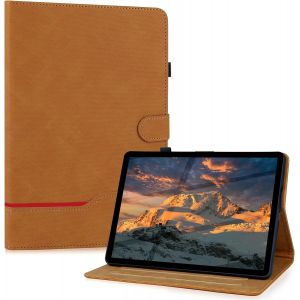 LORANKA-Coque pour Xiaomi Pad 7/7 Pro 11,2 Pouces 2024 &Eacute;tui Support Folio Multi-Angles avec Veille/R&eacute;veil Automatique Tablette Housse de Protection pour Xiaomi Pad 7/7 Pro 2024, Marron - Neuf