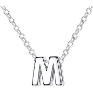 Kal-Collier Pour Femme Avec Lettre Initiale Avec Jolie Boîte Cadeau En Acier Inoxydable Collier - Neuf