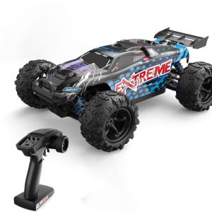 Voiture Télécommandée 4WD Haute Vitesse 40km/h Batterie Lithium 80m Distance Bleu YONIS - Neuf