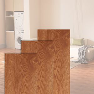 Rev&ecirc;tement de Sol Adh&eacute;sif PVC Vinyle 49 Pi&egrave;ces 3,92 m&sup2; Effet bois beige dor&eacute; - Neuf