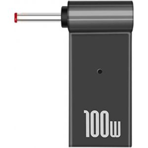 THEF-PD 100W Connecteur d'adaptateur de Chargeur d'ordinateur Portable USB Type-C Femelle vers DC Mâle Convertisseur de Prise Jack Remplacement pour Acer Samsung Lenovo (3.5x1.35mm) - Neuf