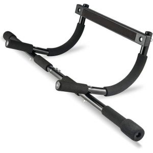 Barre De Traction Polyvalente Et Robuste Pour Porte - Entraînement Pour Tractions, Dips Et Pompes Pour Salle De Sport À Domicile - Installation Facile, Sans Dommage, 3 Positions De Prise - Neuf