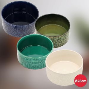 Pot de Fleur Ceramique émaillée 13 x 28 cm Turquoise|Cache Pot Ceramique Exterieur|Pot de Fleur Exterieur|Pot Plante Intérieur|Pot Fleurs Exterieur|Cache Pot Exterieur|Pot Fleur Extérieur - Neuf