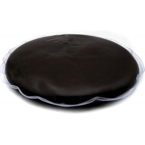 JGD-Coussin chauffant rond &agrave; la tourbe | Bouillotte ronde pour micro-ondes | Taille &Oslash; 23 cm | Chaud/Froid - Neuf