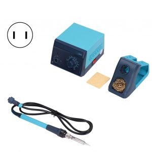 XYONG Station de soudage avec thermostat a temperature reglable, fer a souder electrique 60 W BK969A AC100-240 V, prise US - Neuf