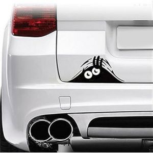 Autocollant 3d En Vinyle Représentant Un Monstre Voyeur Amusant (?il En Croissant), Badge Autocollant, Autocollant Anti-Rayures Pour Voiture - Neuf