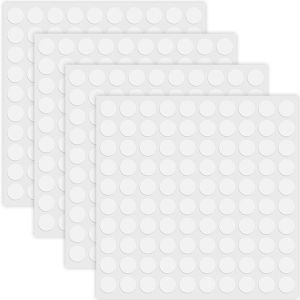 400 Pi&egrave;ces Mini Scotch Double Face Transparent,Scratch Autocollant Double Face Rond,Pastille Double Face 10 Mm,Petit Scratch Rond Autocollant Pour D&eacute;corations De F&ecirc;te,Bricolage,Maison - Neuf