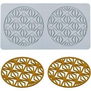 Kalanka-Tapis Dentelle Moule En Silicone 3d En Forme De Origami Circulaire Pour Chocolat, Bonbons, Fondant, D&eacute;coration De Cupcakes, Desserts-Kalanka - Neuf