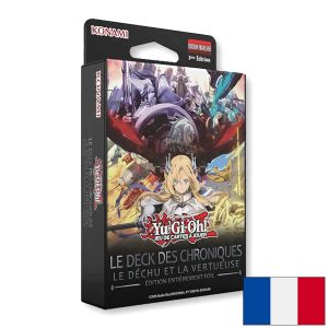 Yu-Gi-Oh! Le Deck Des Chroniques : Le D&eacute;chu Et La Vertueuse (&Eacute;dition Enti&egrave;rement Foil) - Neuf