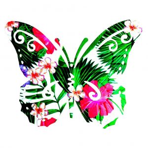 Hjlian Decoration Murale En Metal En Forme De Papillon, Sculpture Suspendue Pour Interieur Ou Exterieur, Pour La Maison, La Chambre, Le Salon, Le Bureau Ou Le Jardin - Neuf