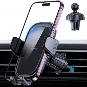 Car Phone Holder For Air Vent, 360° Rotation And Hands-Free Universal Cell Phone Holder Car Mount Compatible With Iphone, Samsung - Neuf