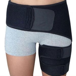 1pcs Hip Battelle-Aine Wrap- Attelle De Compression De Hanche Réglable Pour Le Soulagement De La Douleur De La Cuisse Du Nerf Sciatique-Ceinture De Soutien D'enveloppement De La Hanche - Neuf