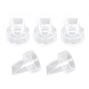 5pcs Kit De Remplacement De Valve En Bec De Canard Valve De Pompe Pour B&eacute;b&eacute; En Silicone De Qualit&eacute; Alimentaire Pour Accessoires De B&eacute;b&eacute; M&egrave;re - Neuf
