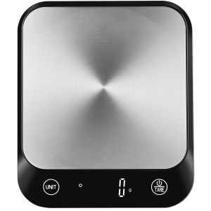 Letnerny-10kg Balance De Cuisine Numérique, Professionnelle De Pe Depuis 2001, 6 Unités Et Fonction Tare Acier Inoxydable Smart Digital Balance De Alimentaire Multifonctionnel,Noir - Neuf