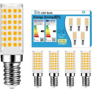 Kaleidoscope-Ampoule E14 Led, 5w Équivalent E14 Halogène 25w 40w 60w, E14 Led Ampoules Blanc Chaud 2700k 680lm, Ampoule Petit Culot À Vis, Ac 220-240v E14 Ampoule Pour Hotte Cuisine, Lampes [Q1547] - Neuf