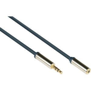 CFRY-C&acirc;ble de Connexion Audio Extension Jack 3,5 mm 3 m Bleu fonc&eacute; - Neuf