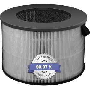 Filtre Remplacement Compatible Ventilateur LG PuriCare AeroTower, pour Purificateur Air U9CV1C U9CV2B U9CS1C, Filtre 3 en 1 et Charbon Actif (1 Pack) - Neuf