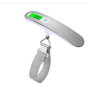 1 Pcs de Bagages Électronique Bagages à l'Échelle Électronique Valise Échelle Portative Max 50 kg / 110 lb, Fonction Tare, pour les Voyages ou la Vie de Famille - Neuf