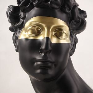 Statue De David Masqué En Résine, Tête, Buste, Sculpture, Art, Ornement, H - Neuf