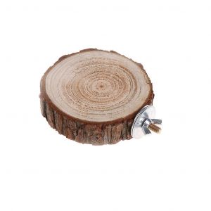 Aire De Jeux D'activit&eacute; Ronde De Plate-Forme De Perchoir De Hamster En Bois Pour Les Gerbilles De Chinchilla - Neuf