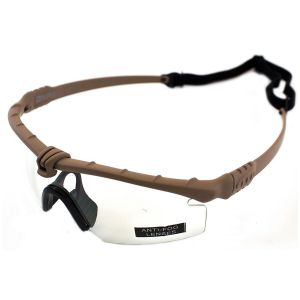 Lunette / Masque De Protection Nuprol Pmc Battle Pro Thermal - Monture Tan / Lentille Transparente - A69679 / 6042-Tncl - Neuf