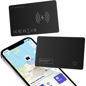 lbgwp60-Localisateur D'Objets Bluetooth (Ios Uniquement) Smart Finder Wireless Charging Pour Porte-Monnaie Clés Bagages Ipx8 Waterproof Avec Batterie Longue Durée Volume De 105 Db - Neuf