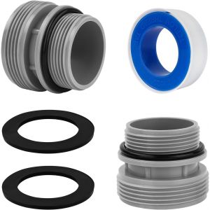 Guide de natation pour adaptateur Intex 38 mm,adaptateur de tuyau de piscine,40 mm vers DN40 (1 1/2"") pour pompe de filtration Intex Coleman Hayward - Neuf