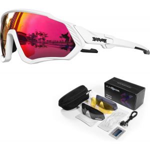 Subzonal-Lunettes De Soleil Polarisantes Pour Cyclisme, Ensemble De 5 Ou 1 Verres Interchangeables, Lunettes Sportives Pour Hommes Et Femmes K9408 - Neuf