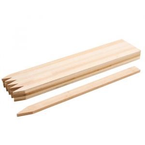 Piquets De Cl&ocirc;ture En Bois Pour Jardin-Duoku-Lot De 25-Dimensions 12,7 X 38,1 X 914,4 Mm-Id&eacute;al Pour Pr&eacute;venir L'&eacute;rosion - Neuf