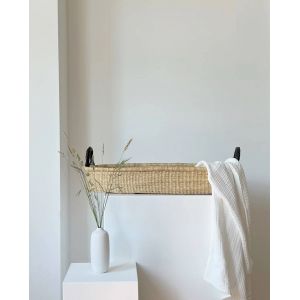 Panier &Agrave; Langer En Herbe &Agrave; &Eacute;l&eacute;phant Avec Matelas - Naturel - Neuf