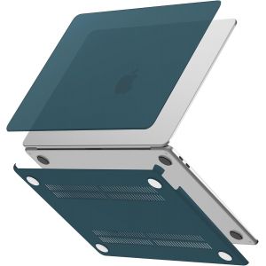 Coque Compatible Avec Macbook Air 13 Pouces M1 2020 2019 2018 Release A2337 A2179 A1932, Étui De Protection Housse Rigide En Plastique 13,3"", Deep Teal[POU6265687] - Neuf