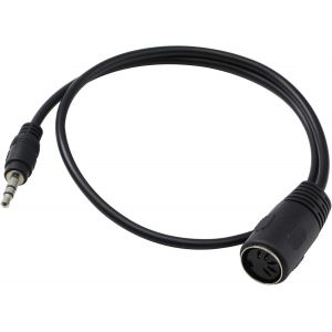 VornixorSarlshop-c&acirc;ble MIDI TRS 3,5 mm vers connecteur DIN 5 broches adaptateur audio professionnel pour syst&egrave;mes st&eacute;r&eacute;o Bang & Olufsen, Naim, Quad - Neuf