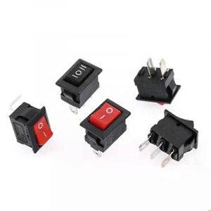 10pcs KCD11 Interrupteur à bascule 10 * 15mm Mini Interrupteur à bouton-poussoir ON-OFF / ON-OFF-ON 2 broches / 3 broches 3A 250VAC / 6A 125VAC - Neuf