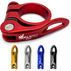 Tianyi-Bike Colliers De Selle Pour Vélo - Collier De Serrage De Tige De Selle De Vélo - Pince Selle Velo En Alliage D'aluminium À Dégagement Rapide Pour Vélo - Neuf
