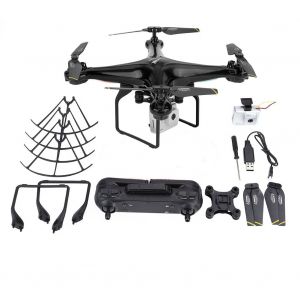 Drone Telecommande 2,4 Ghz Avec Camera 720p Et Controleur Pliable (Noir)-Qhfen - Neuf
