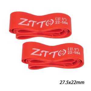 2 Pièces Bandes De Jante En Nylon Pour Vélo Bandes De Jante Pour 14 16 18 20 22 24 26 27.5 29 Pouces 700c Vtt Vélo De Route De Montagne Pneu Pliant--2pcs 27.5inch 22mm - Neuf