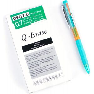 Q-Erase QE427 Porte-mine avec gomme extractible 0,7 mm Duret&eacute; HB (1 pi&egrave;ce) - Neuf