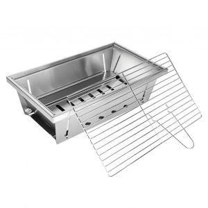 Portable Fosse de Feu en Petites Pliable de Camping, Feu de camp avec un Sac de transport - Neuf