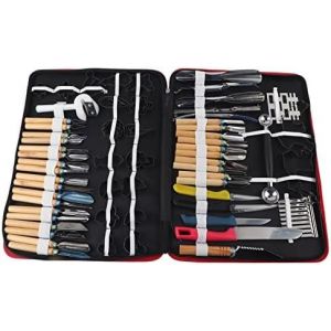 Mevronisshop-80 Pi&egrave;ces Ensemble Culinaire Sculpture Peeling Outils Kit Pour Fruits L&eacute;gumes Garniture Couteau &Agrave; Trancher Fruits Citrouille Pour Carvg Outils Sculpture - Neuf